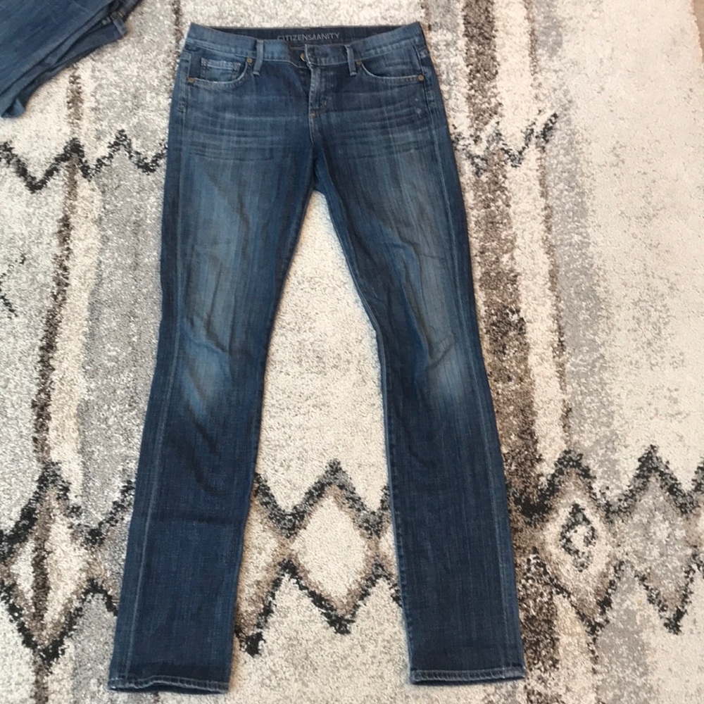Citizens of humanity straight leg Ava jeans sz 28